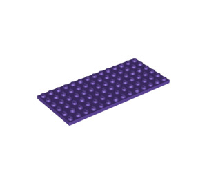 LEGO Dark Purple Plate 6 x 14 (3456)