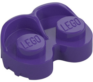 LEGO Tumma purppura Platform Shoe Soles (5107)