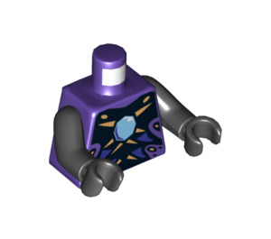 LEGO Tumma purppura Pythor P. Chumsworth Vartalo (973 / 76382)