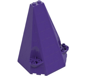 LEGO Viola scuro Tetto 6 x 8 x 9 (10487 / 33215)