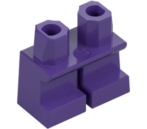 LEGO Dunkelviolett Kurze Beine (41879 / 90380)