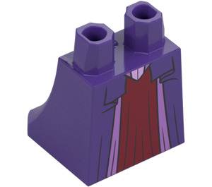 LEGO Dunkles Violett Rock mit Dunkelrot Middle (36036 / 103947)