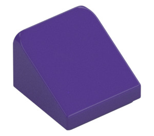 LEGO Violet Foncé Pente 1 x 1 (31°) (50746 / 54200)