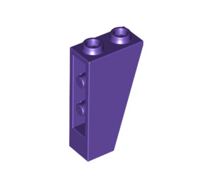 LEGO Violet foncé Pente 1 x 2 x 3 (75°) Inversé (2449)