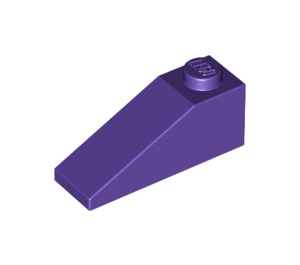 LEGO Violet foncé Pente 1 x 3 (25°) (4286)
