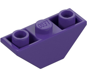 LEGO Dark Purple Slope 1 x 3 (45°) Inverted Double (2341 / 18759)