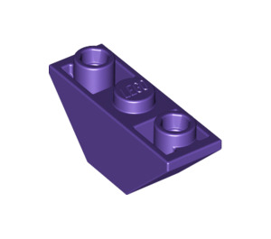 LEGO Violet foncé Pente 1 x 3 (45°) Inversé Double (2341 / 18759)