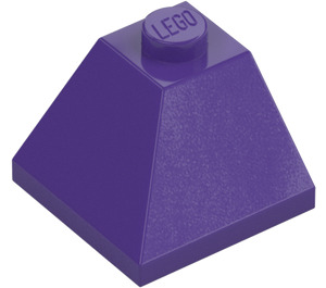 LEGO Dark Purple Slope 2 x 2 (45°) Corner (3045)