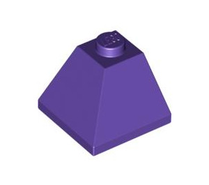 LEGO Dark Purple Slope 2 x 2 (45°) Corner (3045)