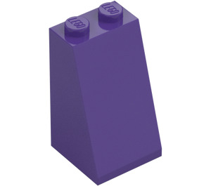 LEGO Dark Purple Slope 2 x 2 x 3 (75°) (Solid Studs) (98560)