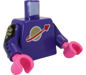 LEGO Dark Purple Space Creature Torso (973)