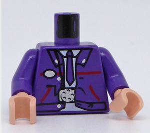 LEGO Dark Purple Stan Shunpike - Knight Bus Conductor Torso (973 / 73403)