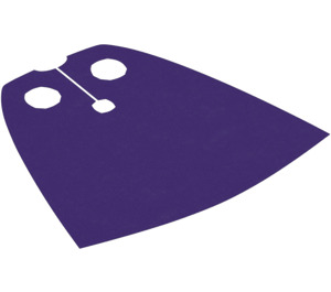 LEGO Dark Purple Standard Cape with Regular Starched Texture (20458 / 50231)