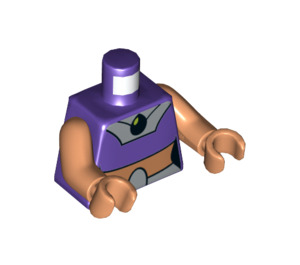 LEGO Dunkelviolett Starfire Minifig Torso (973 / 76382)