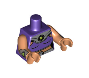 LEGO Dark Purple Starfire Minifig Torso (973 / 88585)