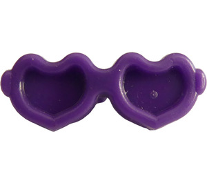 LEGO Dark Purple Sunglasses with Hearts