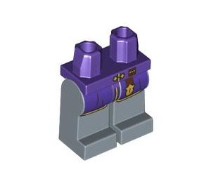 LEGO Dark Purple Tax Collector Minifigure Hips and Legs (73200 / 107733)
