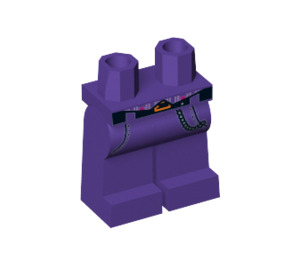 LEGO Violet foncé The Joker Minifigure Hanches et jambes (3815 / 29274)