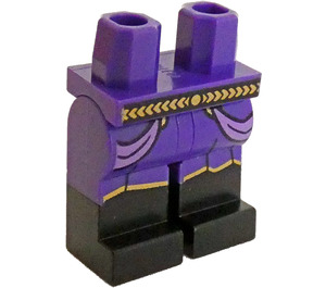 LEGO Viola scuro Tieflieng Sorcerer Fianchi e gambe (73200)