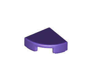 LEGO Dark Purple Tile 1 x 1 Quarter Circle (25269 / 84411)