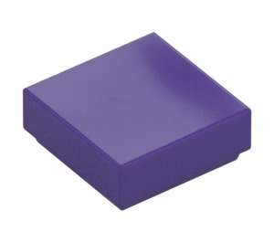 LEGO Dark Purple Tile 1 x 1 with Groove (3070 / 30039)