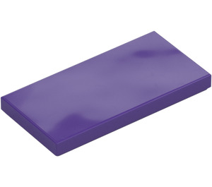 LEGO Dark Purple Tile 2 x 4 (87079)