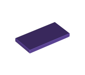LEGO Dark Purple Tile 2 x 4 (87079)