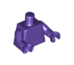 LEGO Dark Purple Torso with Arms and Hands (76382 / 88585)