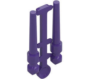 LEGO Dunkles Violett Wands auf Sprue (36752)