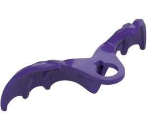 LEGO Morado oscuro Webbed Alas (20608 / 76431)