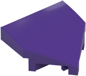 LEGO Dark Purple Wedge 2 x 2 x 0.7 with Point (45°) (66956)