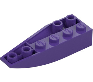 LEGO Dark Purple Wedge 2 x 6 Double Inverted Right (41764)