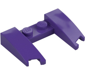 LEGO Dark Purple Wedge 3 x 4 x 0.7 with Cutout (11291 / 31584)