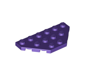 LEGO Dunkelviolett Keil Platte 3 x 6 mit 45º Ecken (2419 / 43127)