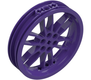 LEGO Violet Foncé Roue Jante Ø75 x 17 (52051 / 88517)