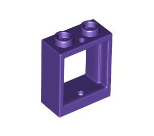 LEGO Dark Purple Window Frame 1 x 2 x 2 (60592 / 79128)