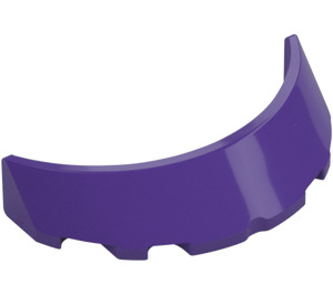 LEGO Dark Purple Windscreen 1 x 3 x 6 Curved (35299 / 62360)