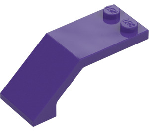 LEGO Dark Purple Windscreen 2 x 5 x 1.3 (6070 / 35271)