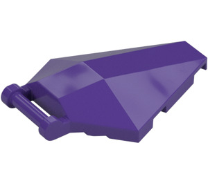 LEGO Dark Purple Windscreen 4 x 5 with Handle (27262 / 35043)