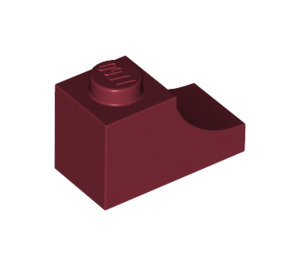 LEGO Rouge foncé Arche
 1 x 2 Inversé (78666)
