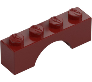 LEGO Rosso scuro Arco 1 x 4 (3659)