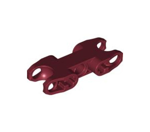 LEGO Dark Red Axle and Pin Connector with Ball Sockets (89650)