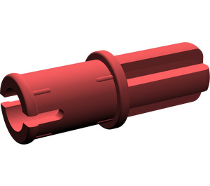 LEGO Dark Red Axle to Pin Connector with Friction (43093)