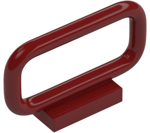 LEGO Dark Red Bar 1 x 4 x 2 (6187)