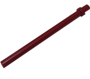 LEGO Dark Red Bar 6.6 with Thin Stop Ring (4095)