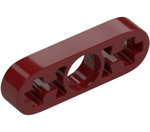 LEGO Dark Red Beam 3 x 0.5 Thin with Axle Holes (6632 / 65123)