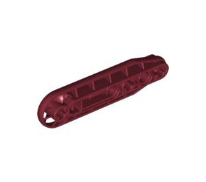 LEGO Dark Red Beam 7 with Ribs and Fan (32177)