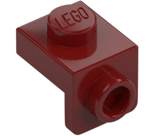 LEGO Dark Red Bracket 1 x 1 with 1 x 1 Plate Down (36841)