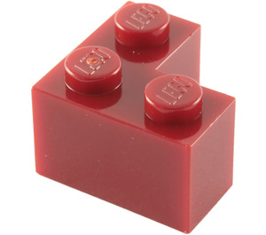 LEGO Dunkelrot Backstein 2 x 2 Ecke (2357)