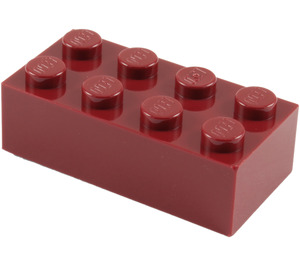LEGO Rouge foncé Brique 2 x 4 (3001 / 72841)
